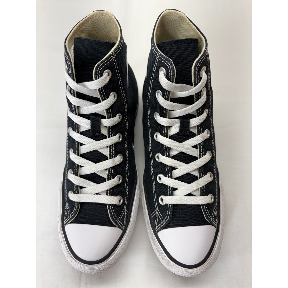 Converse Chuck Taylor All Star High Top Black Canvas Sneakers M7650 - Picture 3 of 16